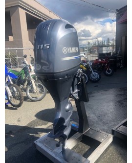 USED 2018 YAMAHA F115XB OUTBOARD MOTOR
